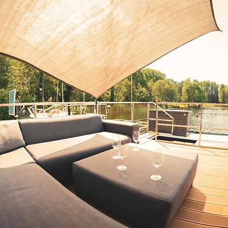 Traumzeitboot2 Auf Dem Scharmuetzelsee Bad Saarow Kültér fotó